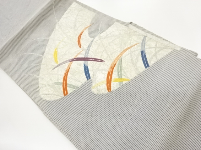 JAPANESE NAGOYA OBI FOR SUMMER / WOVEN STREAM